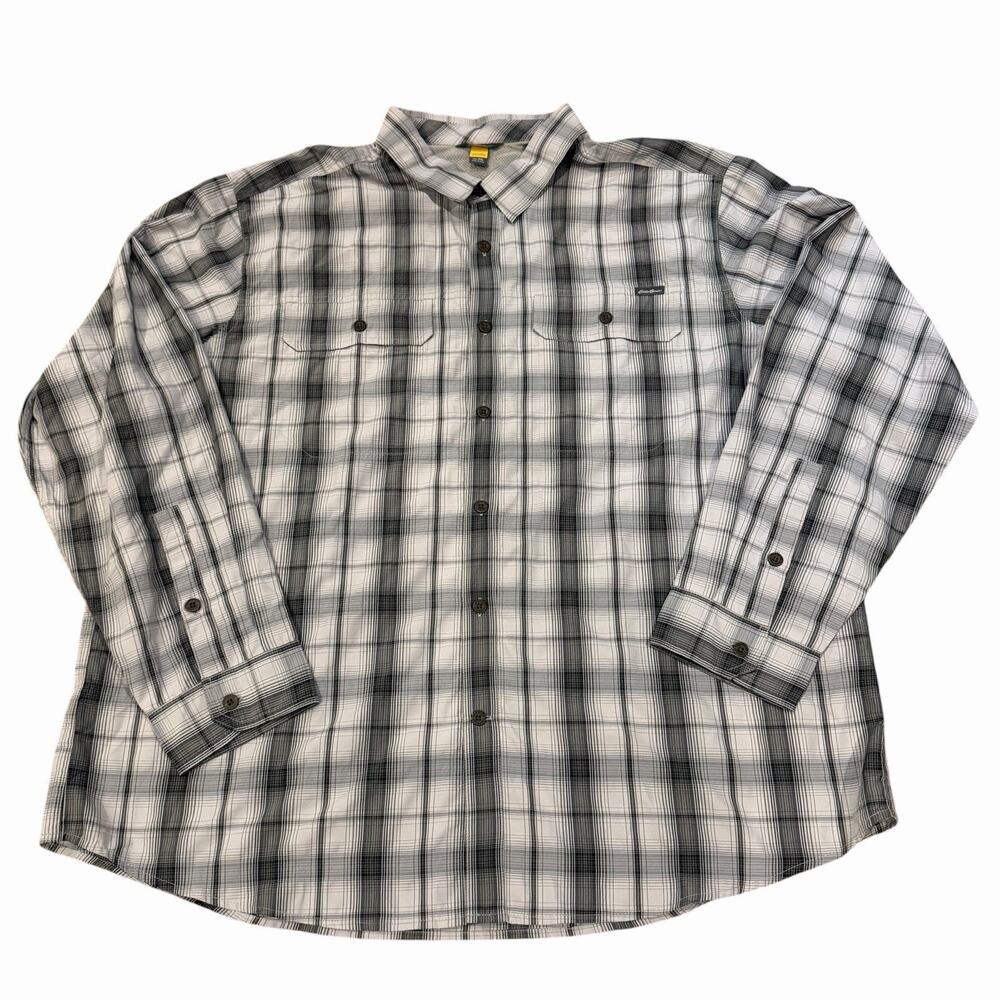 EDDIE BAUER Travex Mountain Shirt Men's XXL Lightweight Hiking Fishing NWOT